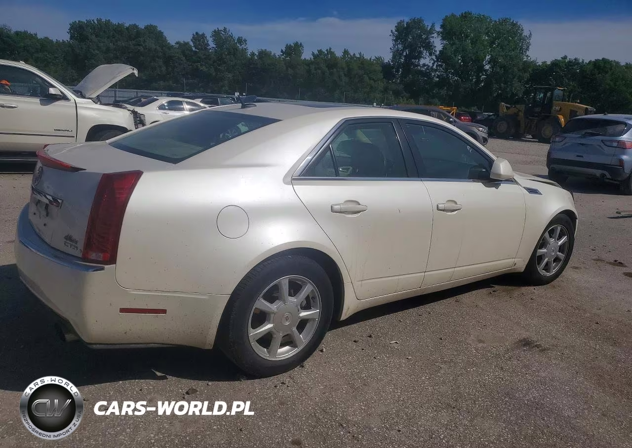2008 Cadillac Cts Hi Feature V6 VIN:1G6DS57V980138645 - 3