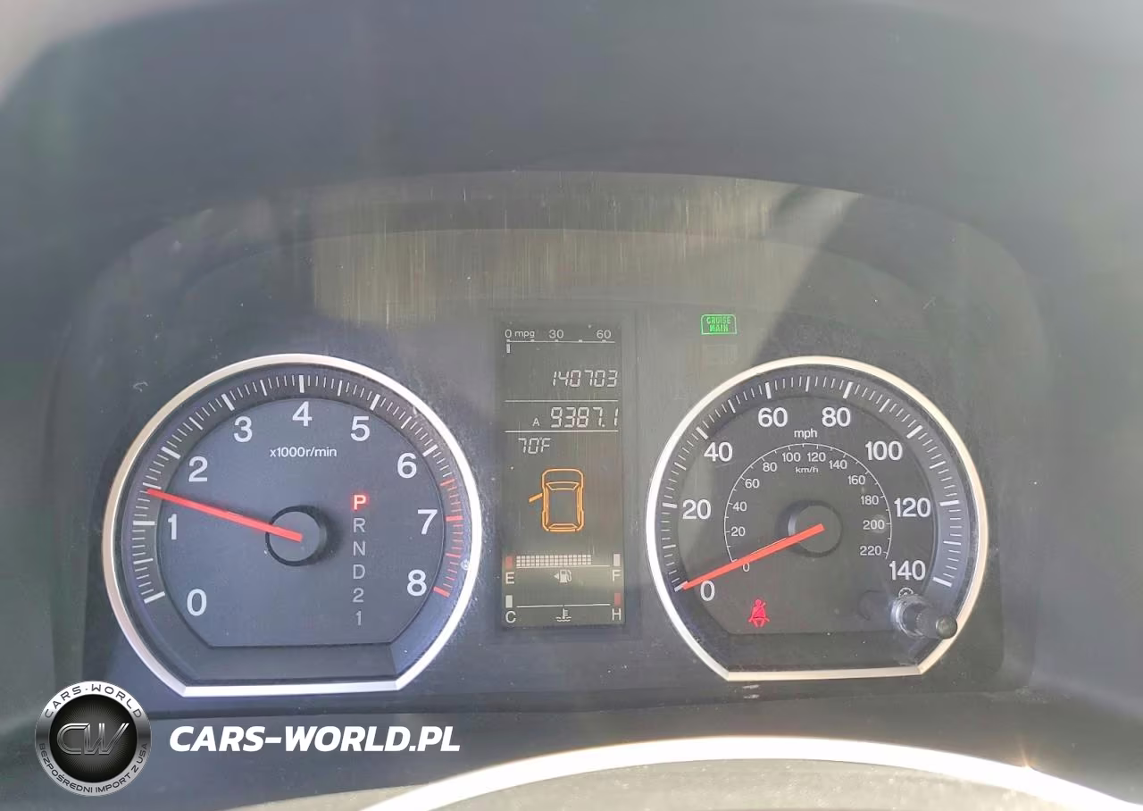 2007 Honda Cr-V Exl VIN:JHLRE487X7C004456 - 9