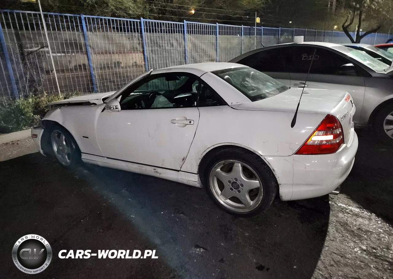 2001 Mercedes-Benz Slk 230 Kompressor VIN:WDBKK49F11F174254 - 2