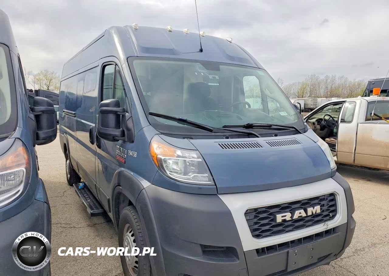2020 Ram Promaster 3500 Delivery Van VIN:3C6URVJG4LE136621 - 4