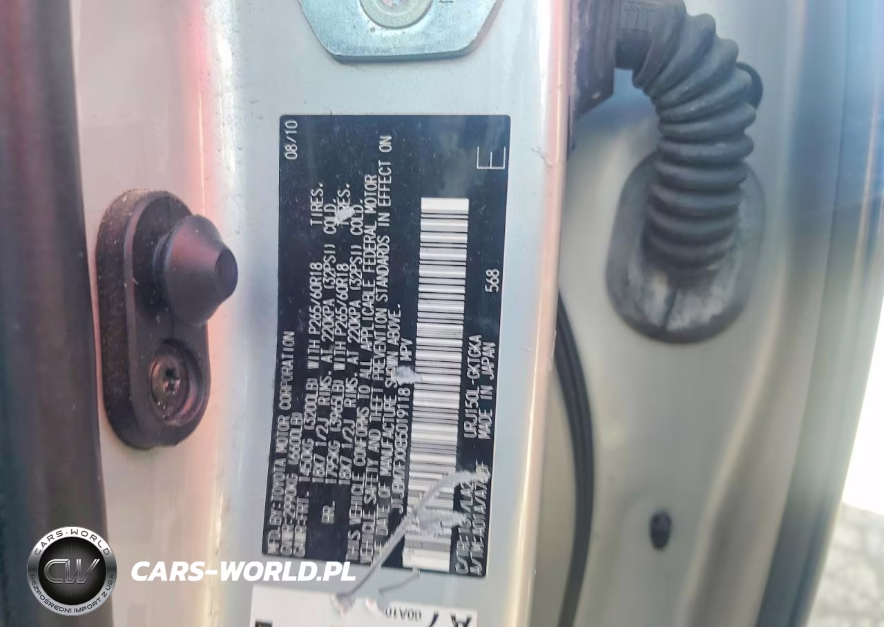 2011 Lexus Gx 460 VIN:JTJBM7FXXB5019118 - 13
