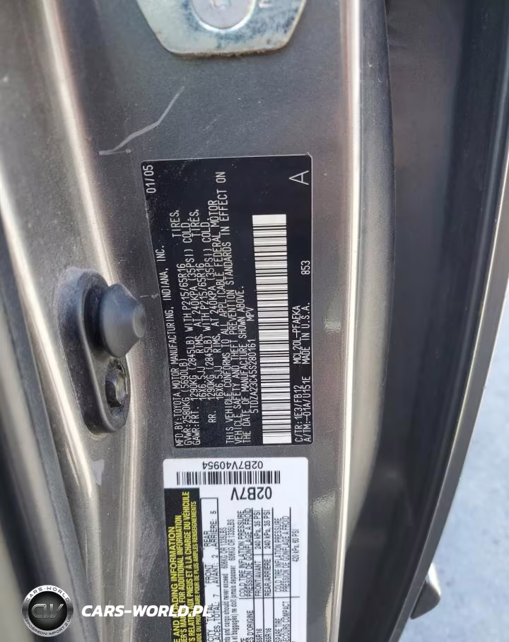 2005 Toyota Sienna VIN:5TDZA23C45S280161 - 13