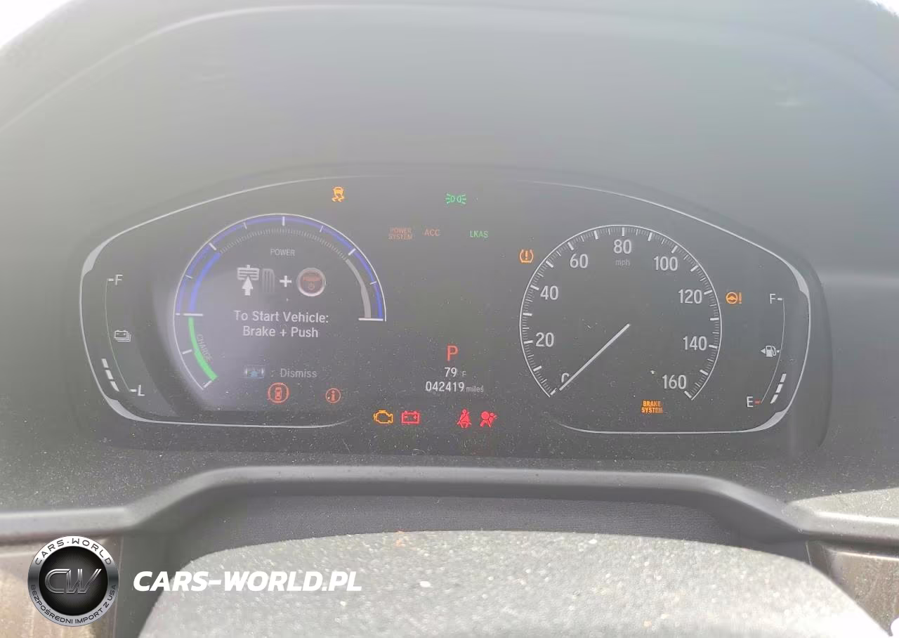 2020 Honda Accord Hybrid Ex VIN:1HGCV3F4XLA010383 - 9
