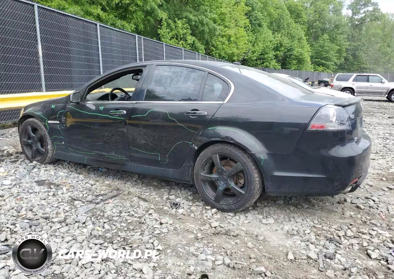 2009 Pontiac G8 Gt VIN:6G2EC57YX9L207780 - 2