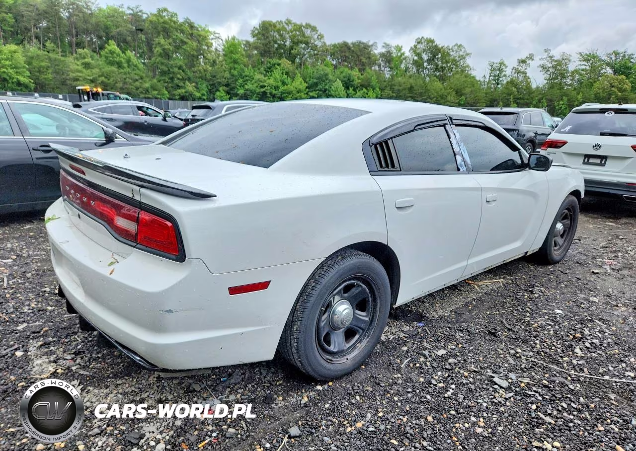 2012 Dodge Charger Police VIN:2C3CDXAT7CH305356 - 3