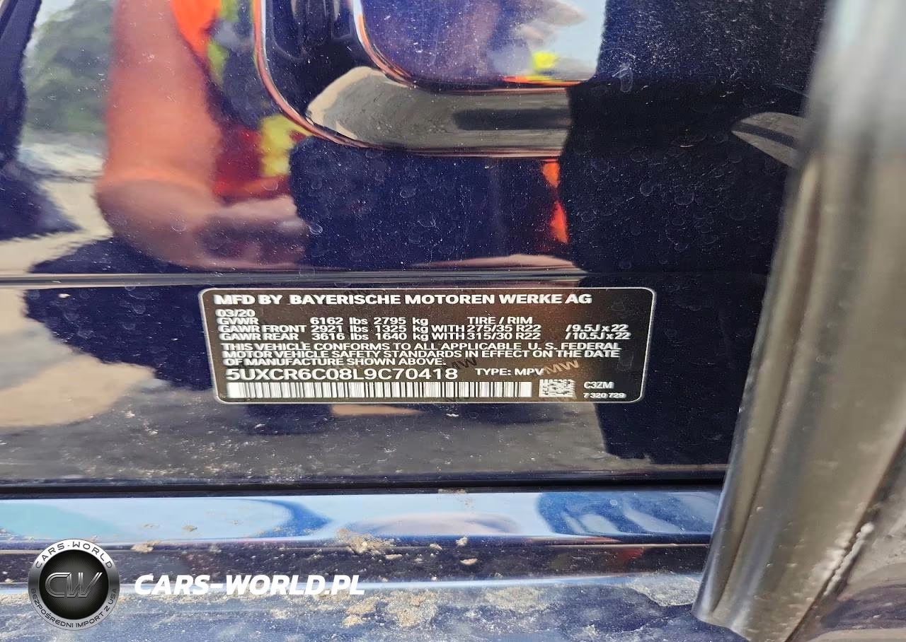 2020 BMW X5 xDrive40I VIN:5UXCR6C08L9C70418 - 13
