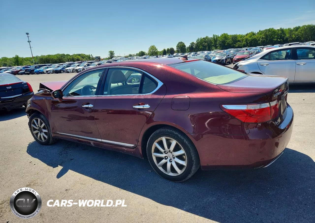 2009 Lexus Ls 460 VIN:JTHCL46FX95001727 - 2