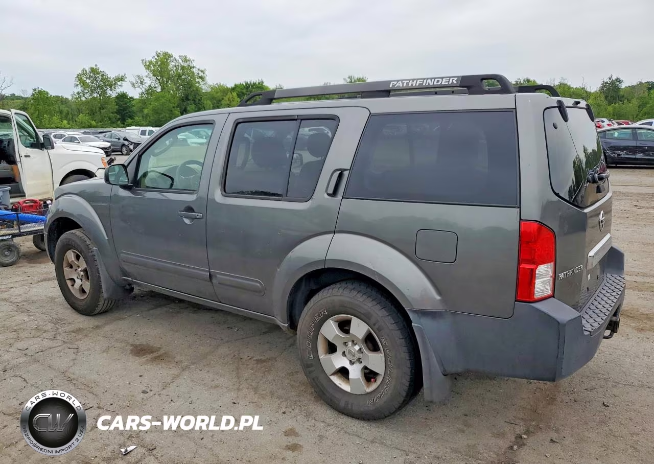 2007 Nissan Pathfinder S VIN:5N1AR18W57C619335 - 2