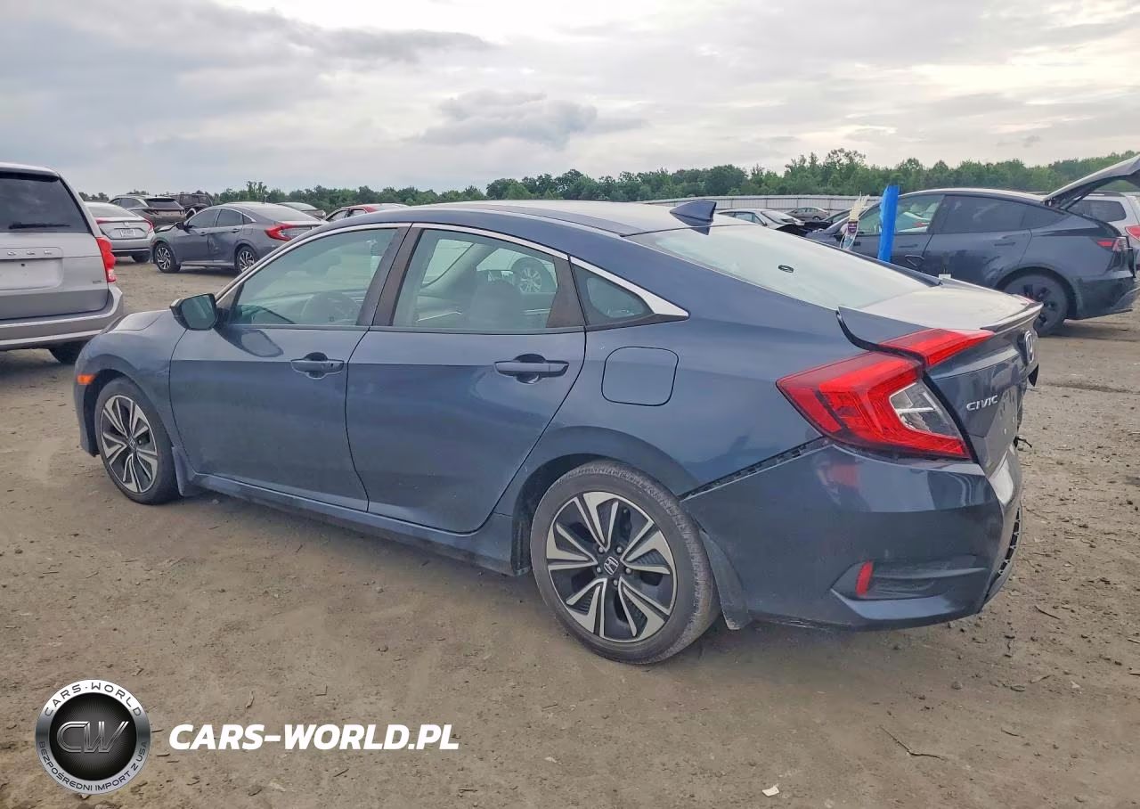 2017 Honda Civic Ex VIN:19XFC1F44HE204076 - 2