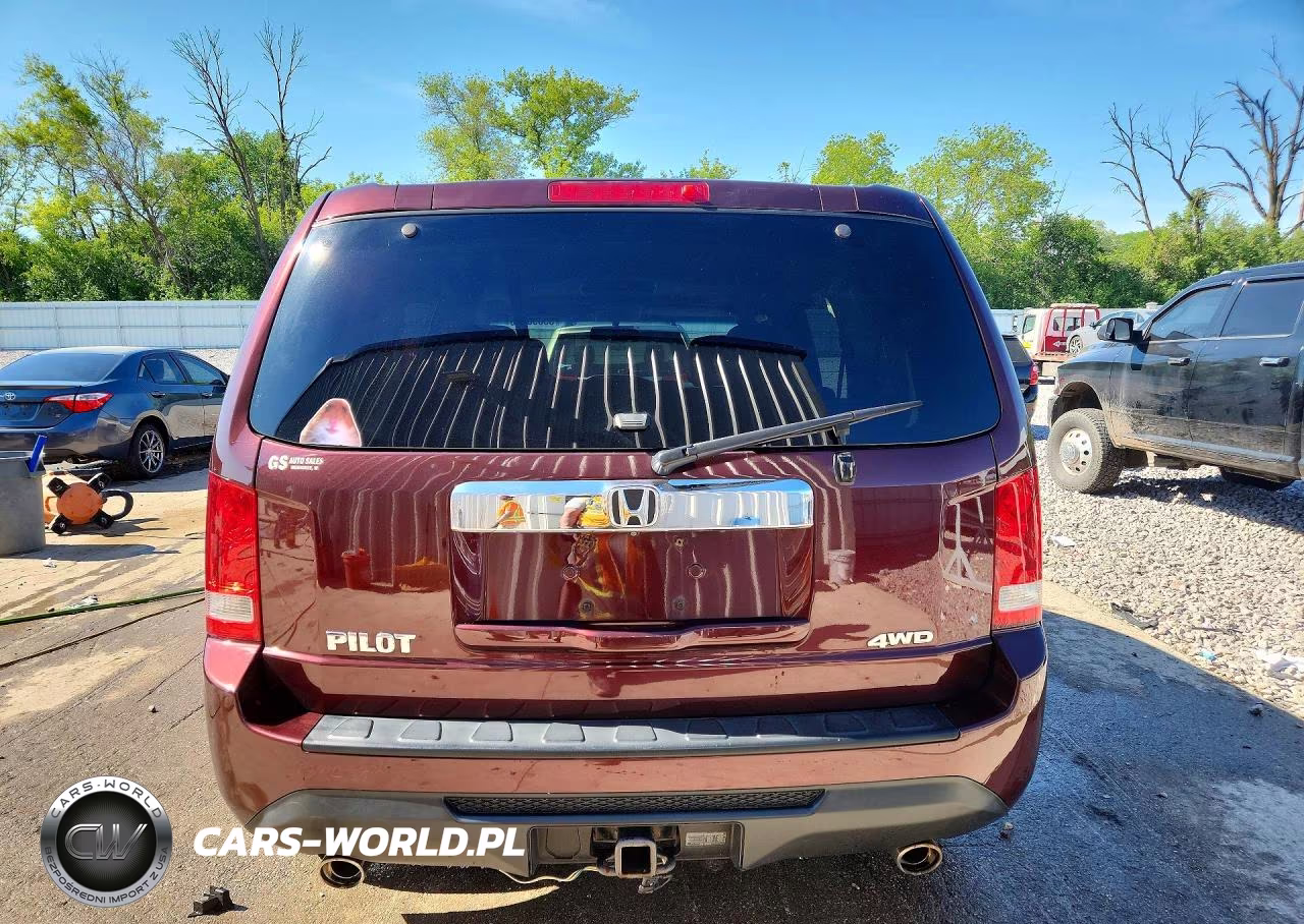 2012 Honda Pilot Exl VIN:5FNYF4H65CB071380 - 6
