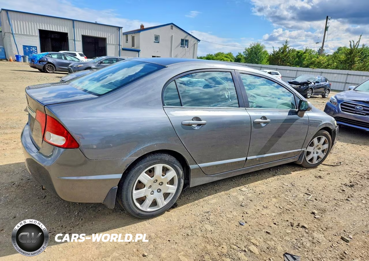 2010 Honda Civic Lx VIN:2HGFA1F56AH543996 - 3