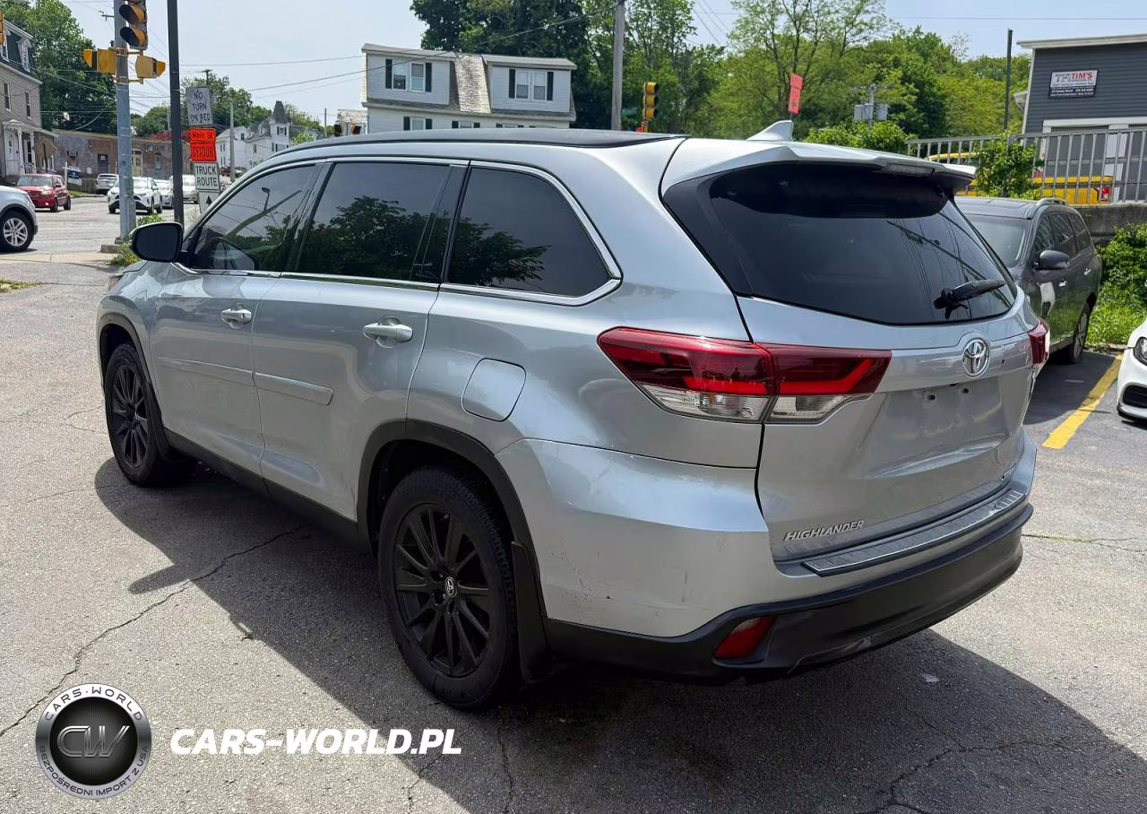 2019 Toyota Highlander Se VIN:5TDJZRFH5KS565789 - 2