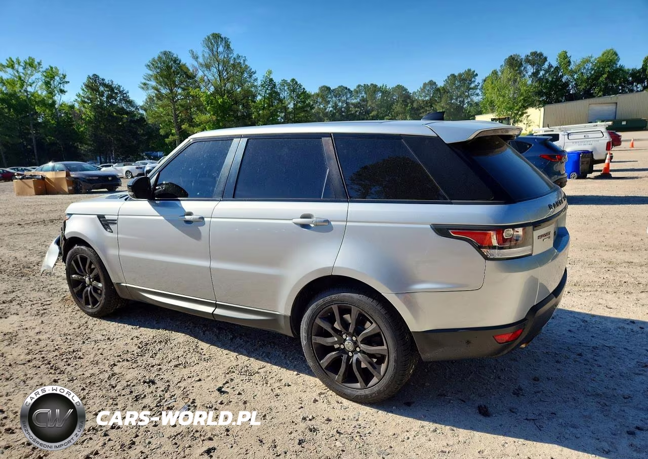 2017 Land Rover Range Rover Sport Hse VIN:SALWR2FV7HA153388 - 2