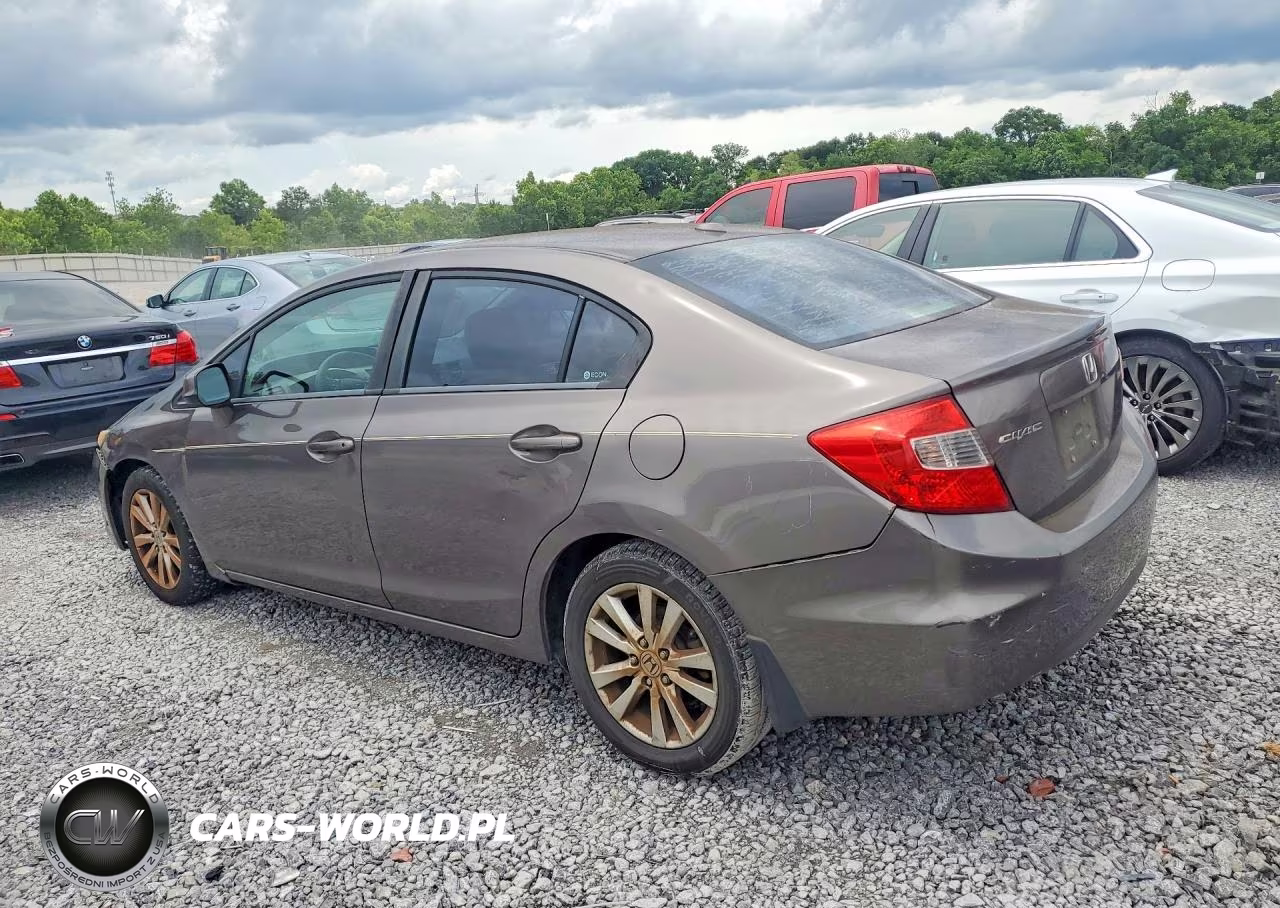 2012 Honda Civic Exl VIN:19XFB2F97CE048872 - 2