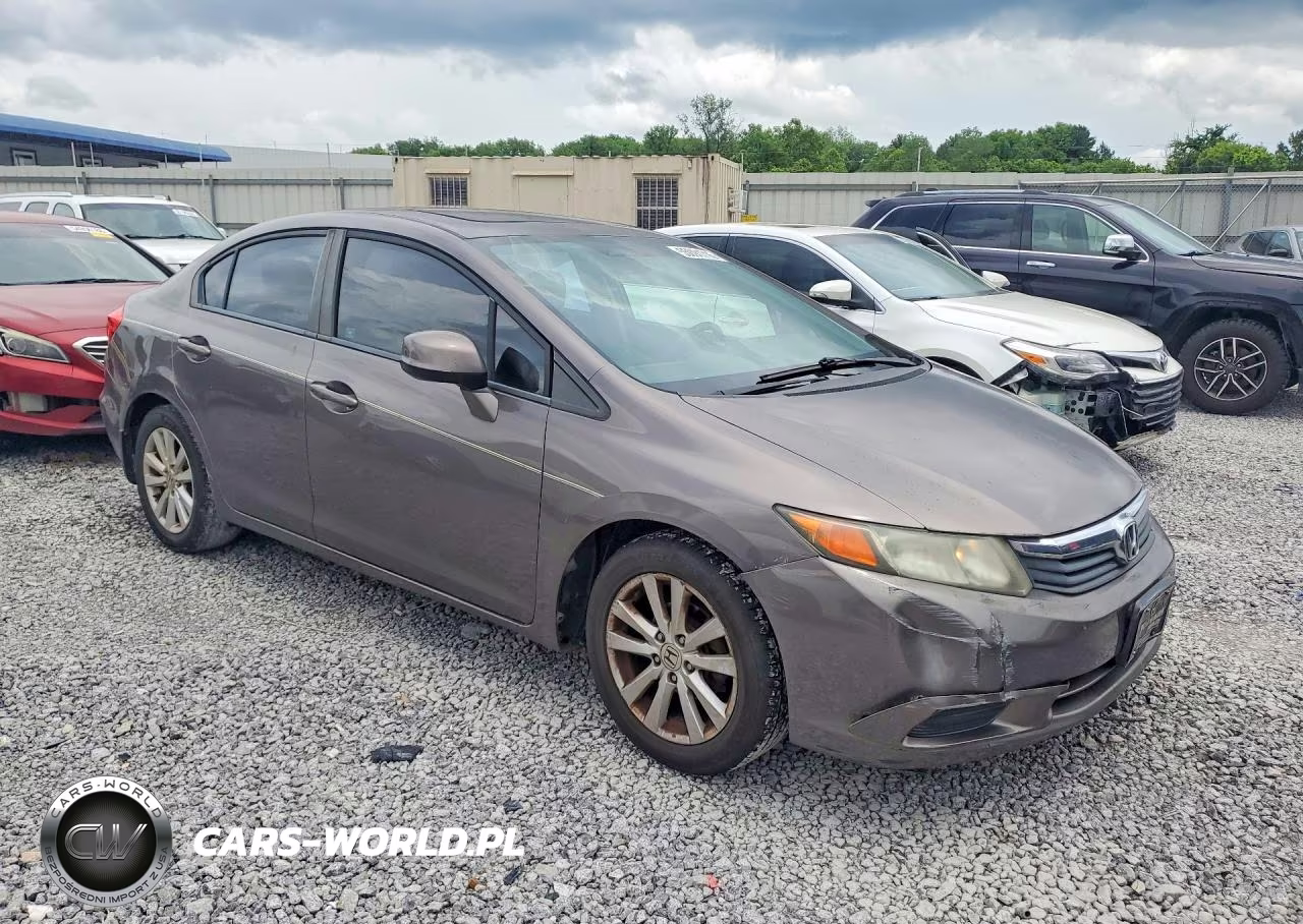 2012 Honda Civic Exl VIN:19XFB2F97CE048872 - 4