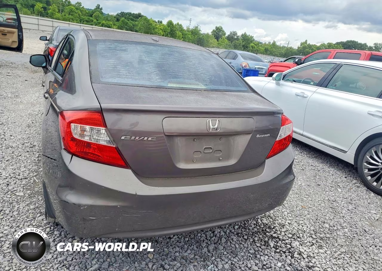 2012 Honda Civic Exl VIN:19XFB2F97CE048872 - 6