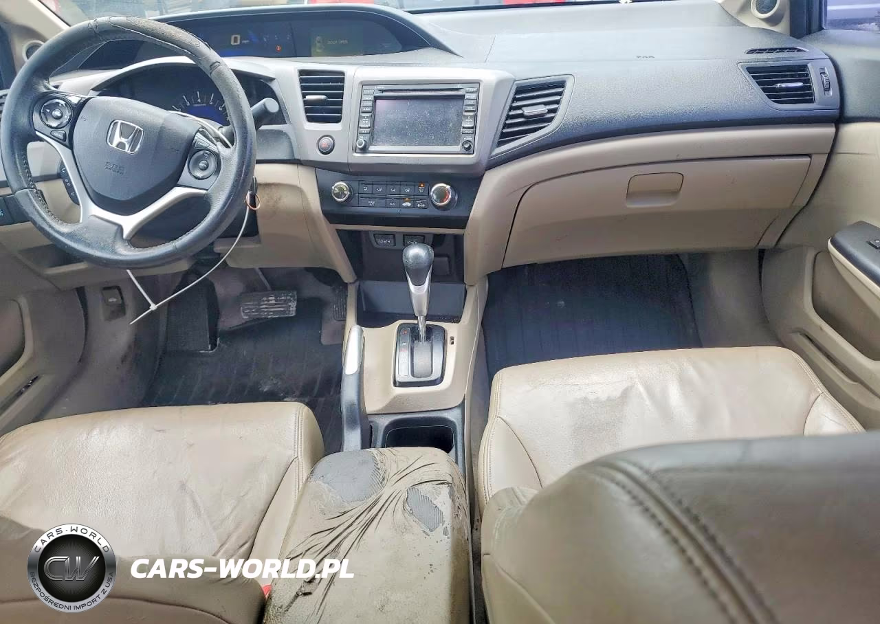 2012 Honda Civic Exl VIN:19XFB2F97CE048872 - 8
