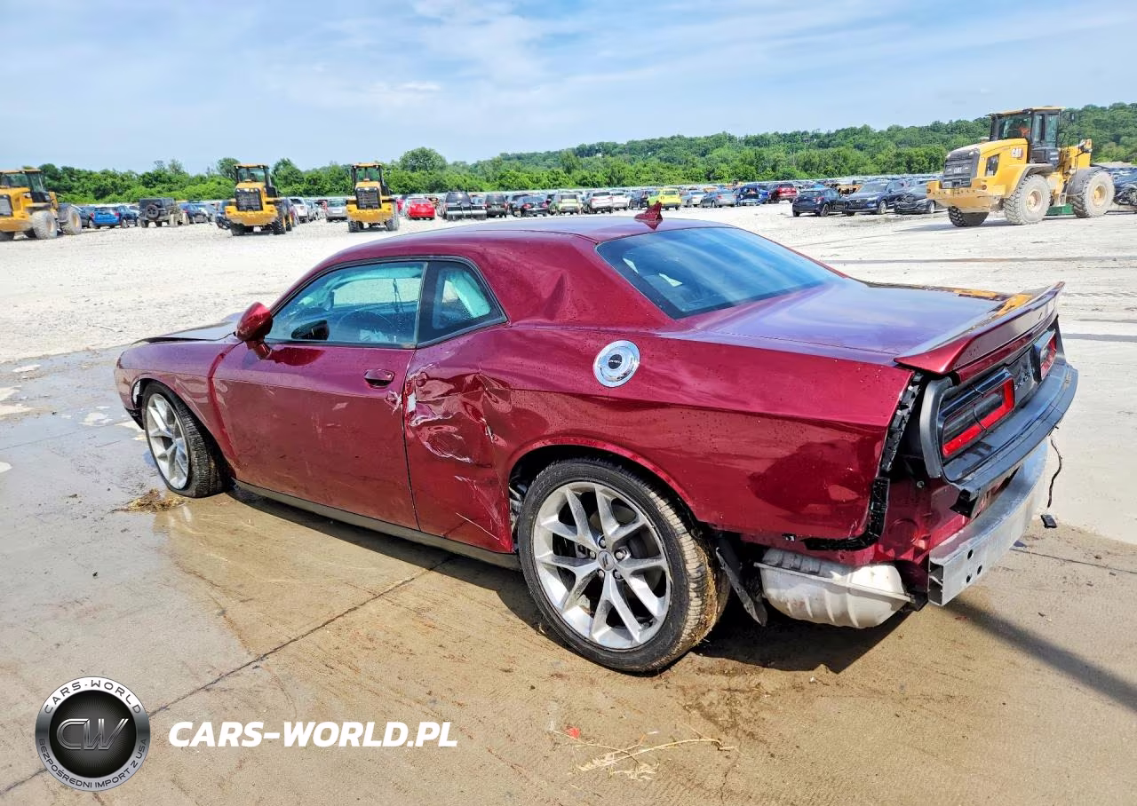 2021 Dodge Challenger Gt VIN:2C3CDZJG7MH681281 - 2