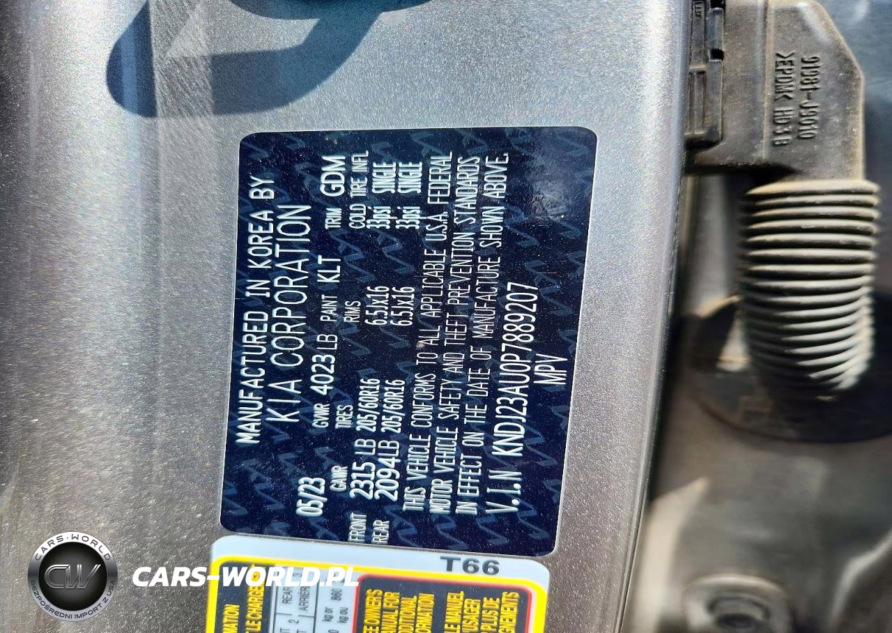 2023 Kia Soul Lx VIN:KNDJ23AU0P7889207 - 13