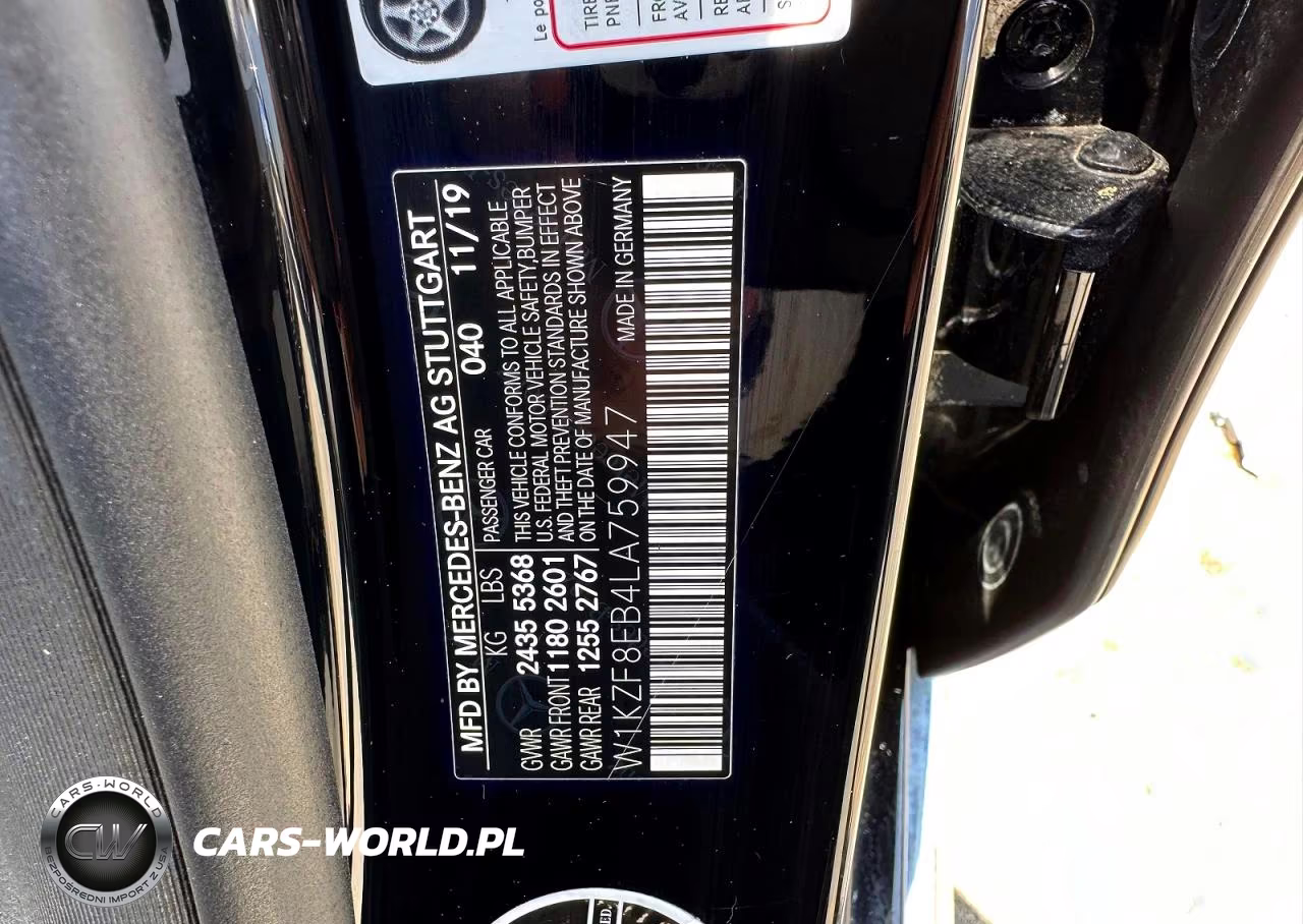 2020 Mercedes-Benz E 350 4Matic VIN:W1KZF8EB4LA759947 - 10