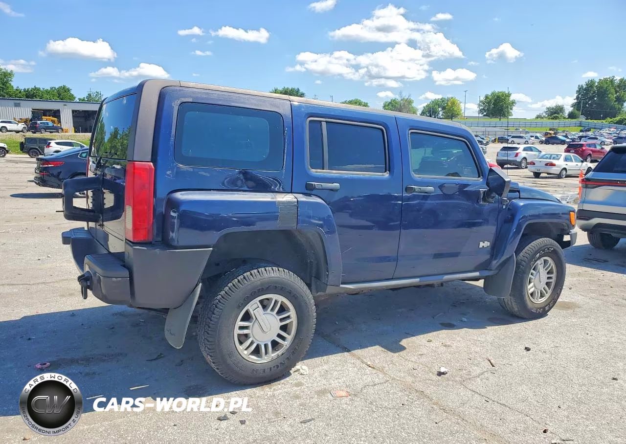 2008 Hummer H3 VIN:5GTEN13E288103298 - 3