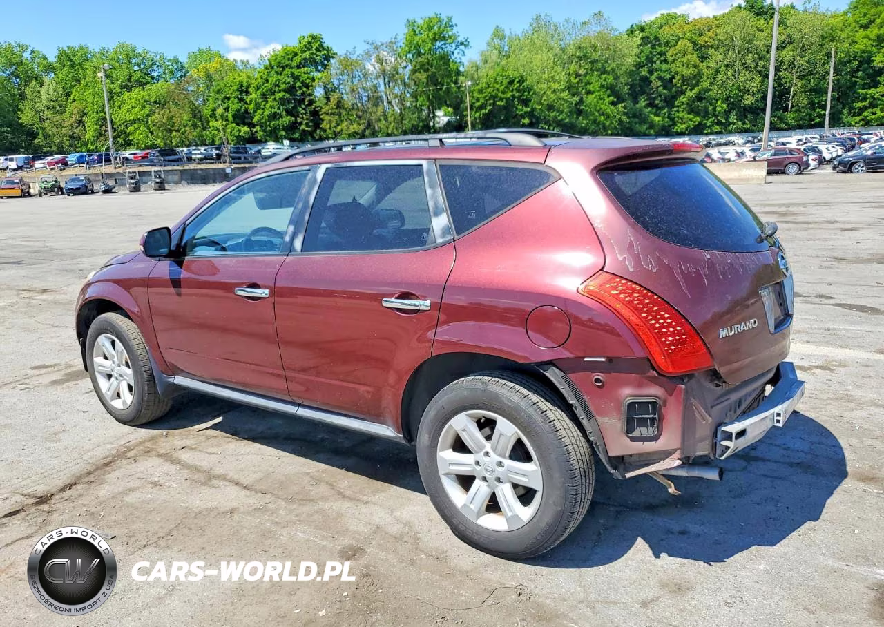 2007 Nissan Murano S VIN:JN8AZ08T67W504850 - 2