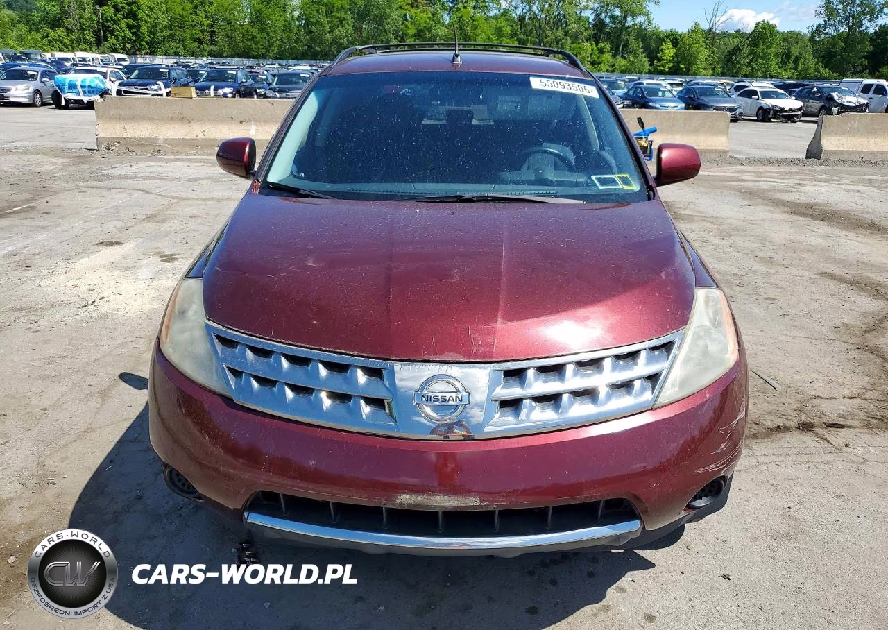 2007 Nissan Murano S VIN:JN8AZ08T67W504850 - 5