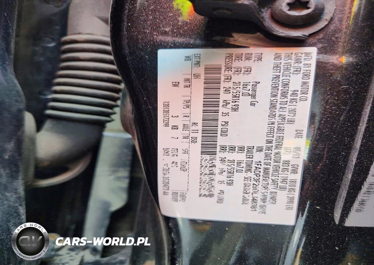 2013 Ford Focus Se VIN:1FADP3F29DL348381 - 12