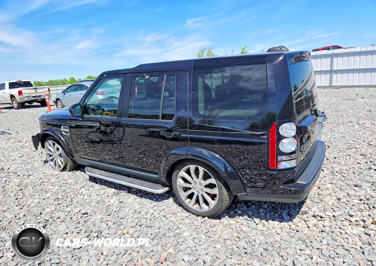 2016 Land Rover Lr4 Hse Luxury VIN:SALAK2V63GA800117 - 2