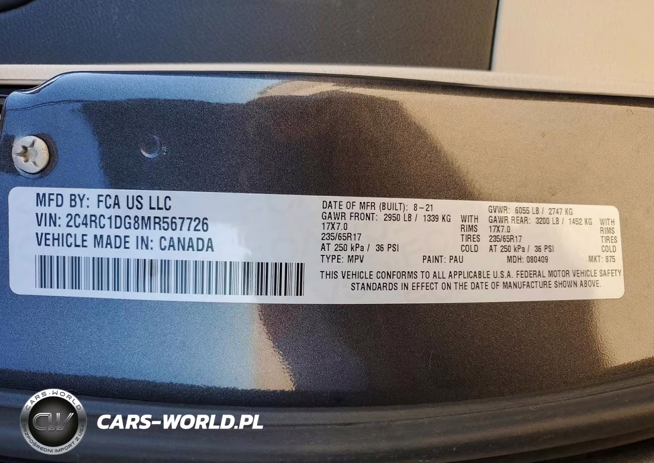 2021 Chrysler Voyager Lxi VIN:2C4RC1DG8MR567726 - 14