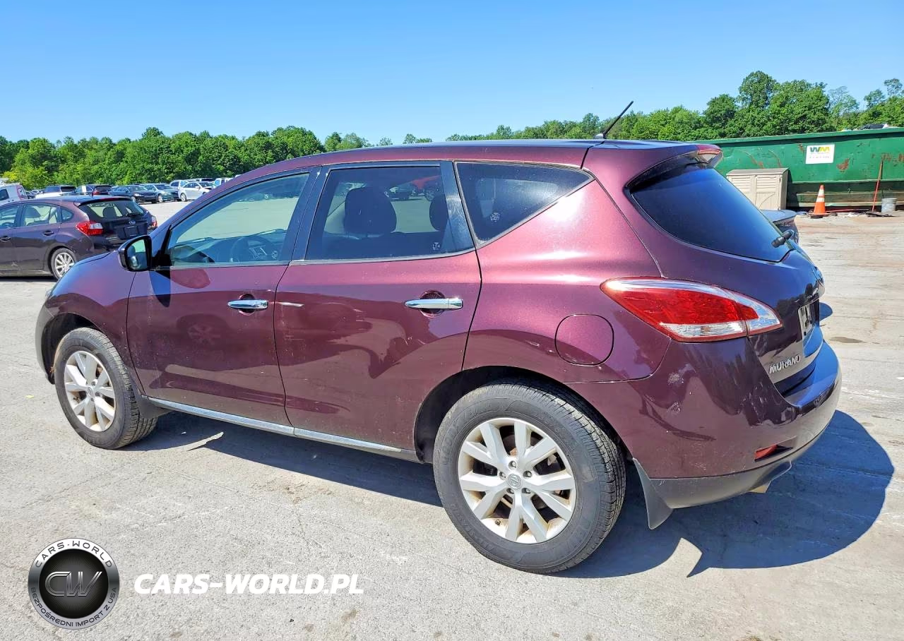 2013 Nissan Murano S VIN:JN8AZ1MW9DW309097 - 2