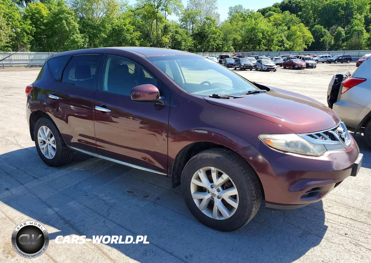 2013 Nissan Murano S VIN:JN8AZ1MW9DW309097 - 4