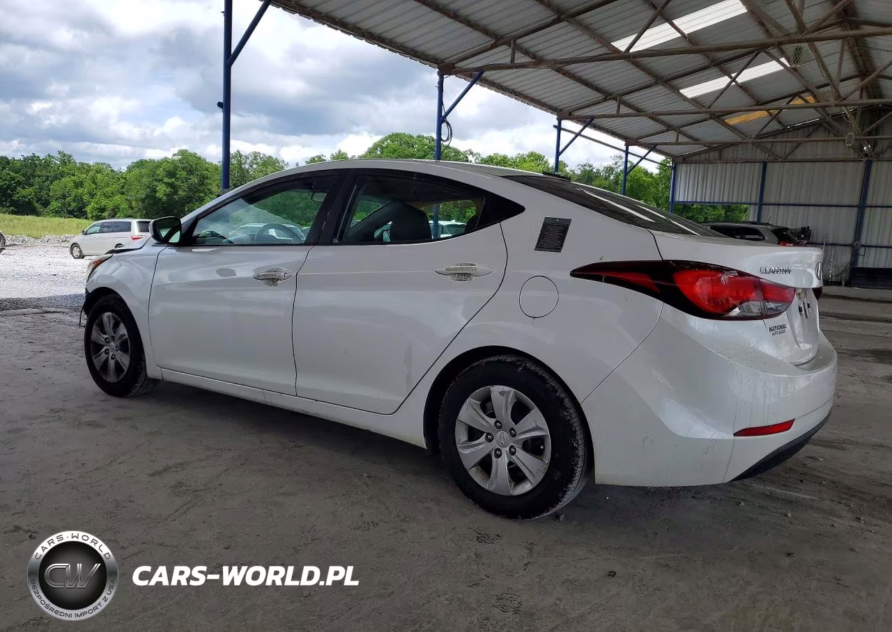 2016 Hyundai Elantra Se VIN:5NPDH4AEXGH665111 - 2