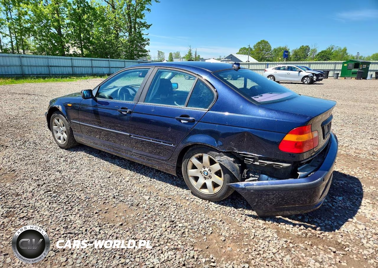 2004 BMW 325 Xi VIN:WBAEU334X4PF60924 - 2