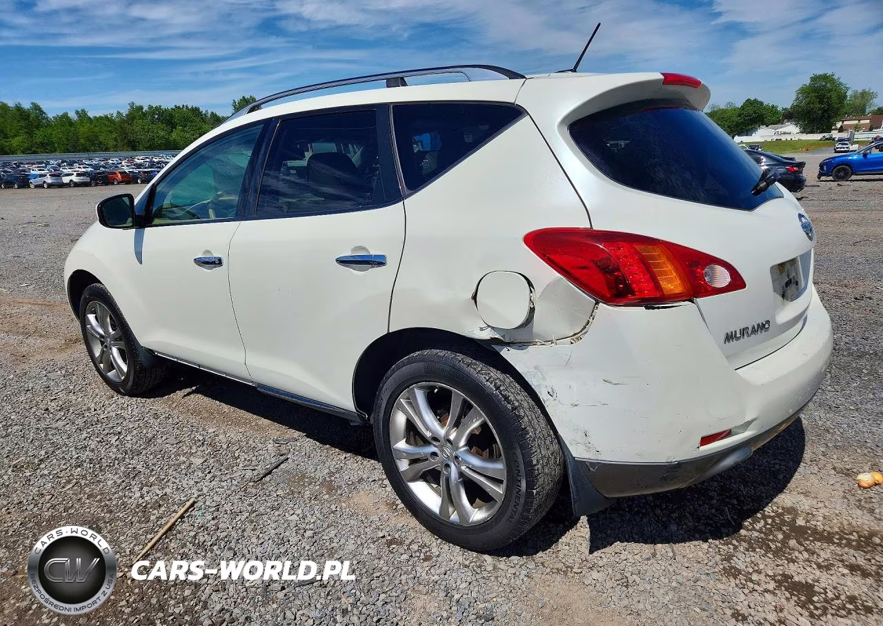 2010 Nissan Murano S VIN:JN8AZ1MW8AW101241 - 2
