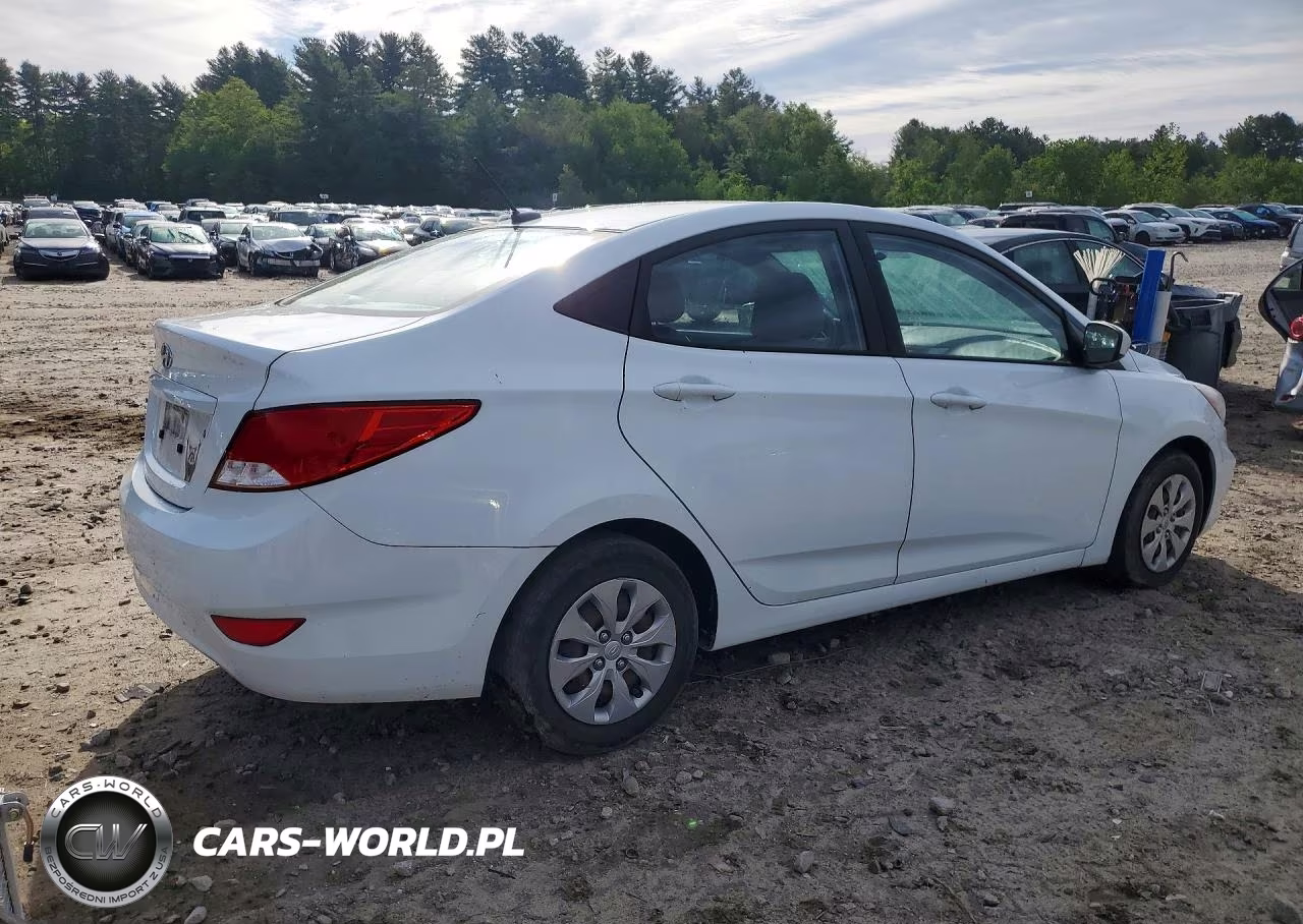 2016 Hyundai Accent Se VIN:KMHCT4AEXGU131666 - 3
