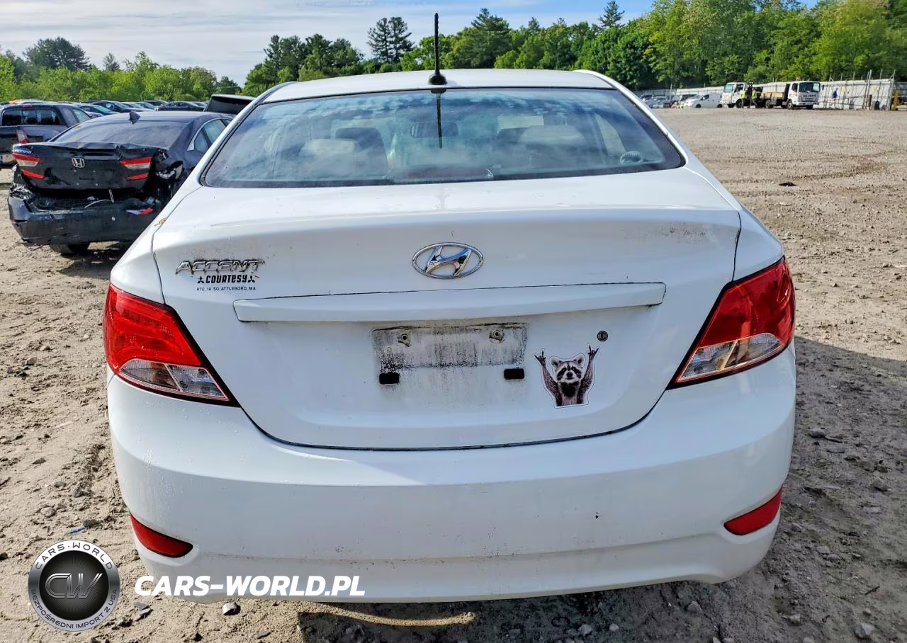 2016 Hyundai Accent Se VIN:KMHCT4AEXGU131666 - 6