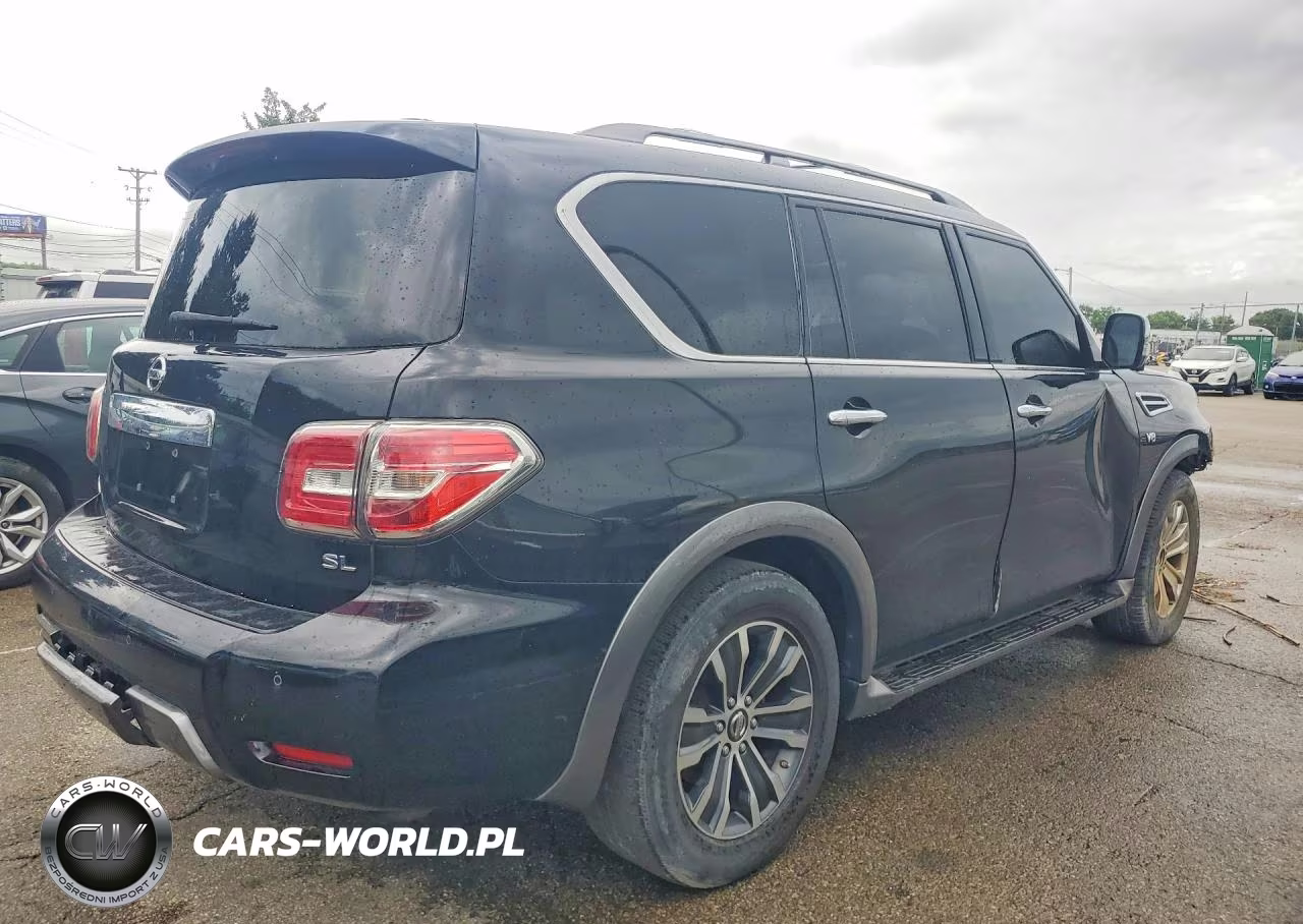 2019 Nissan Armada Sl VIN:JN8AY2NDXK9093097 - 3
