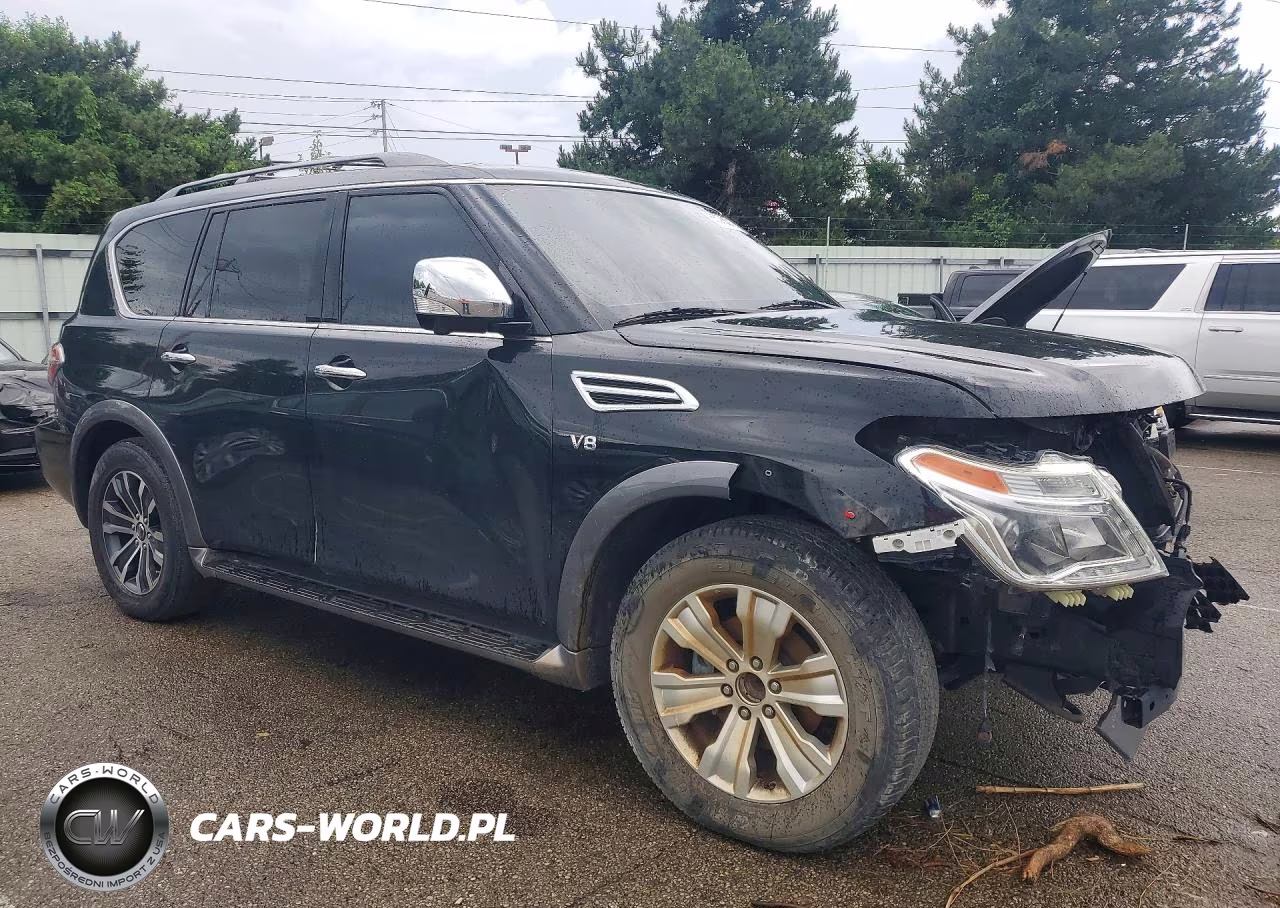 2019 Nissan Armada Sl VIN:JN8AY2NDXK9093097 - 4