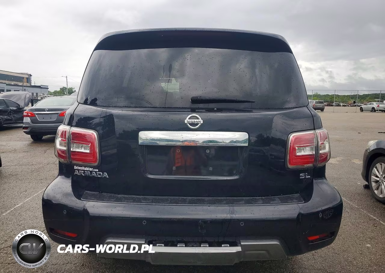 2019 Nissan Armada Sl VIN:JN8AY2NDXK9093097 - 6