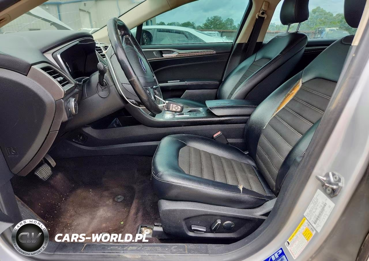 2017 Ford Fusion Se VIN:3FA6P0HD3HR311923 - 7