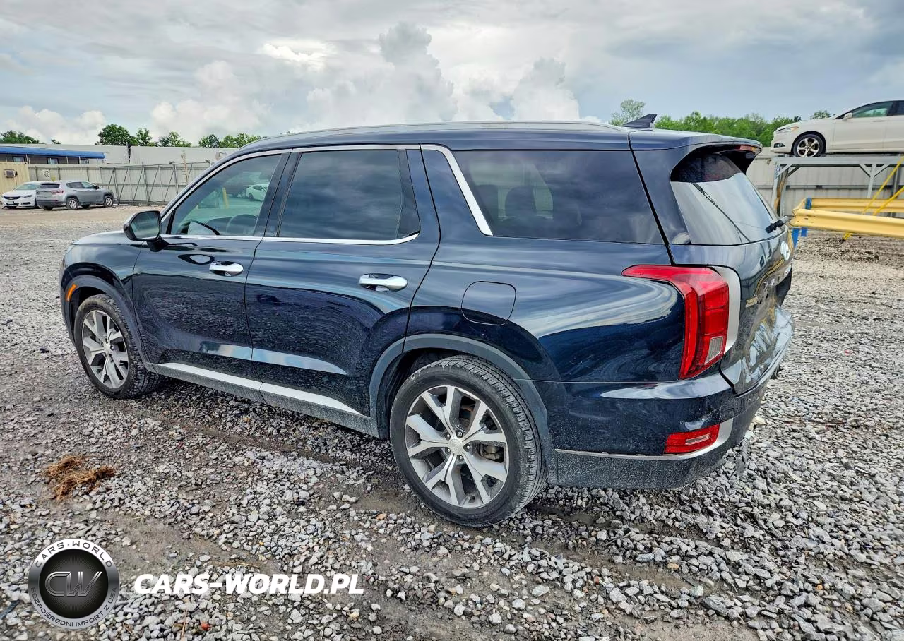 2021 Hyundai Palisade Sel VIN:KM8R4DHE2MU263880 - 2