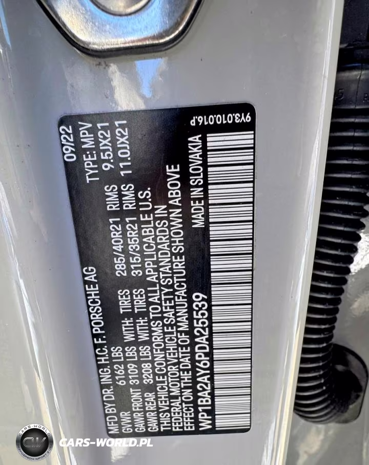 2023 Porsche Cayenne Coupe VIN:WP1BA2AY6PDA25539 - 14