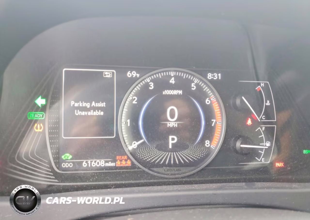 2021 Lexus Ux 250H VIN:JTHP9JBH4M2039616 - 9