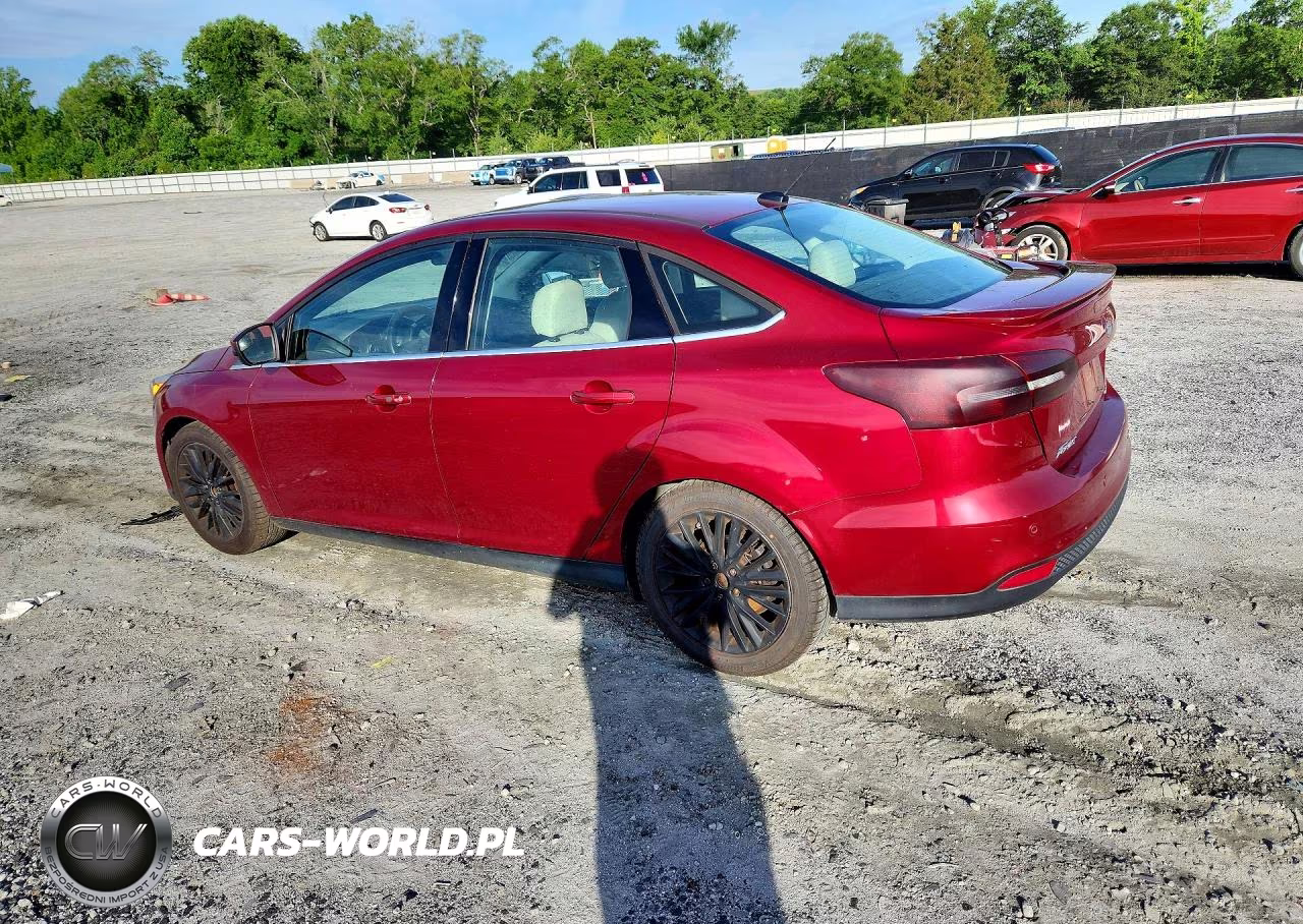 2017 Ford Focus Titanium VIN:1FADP3J2XHL202293 - 2