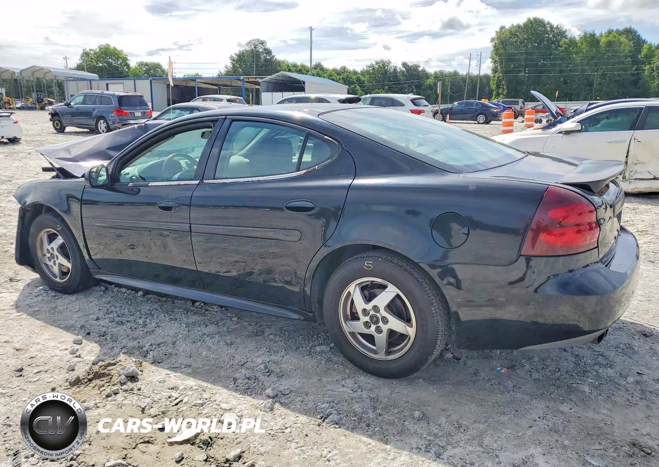 2004 Pontiac Grand Prix Gt2 VIN:2G2WS522041182488 - 2