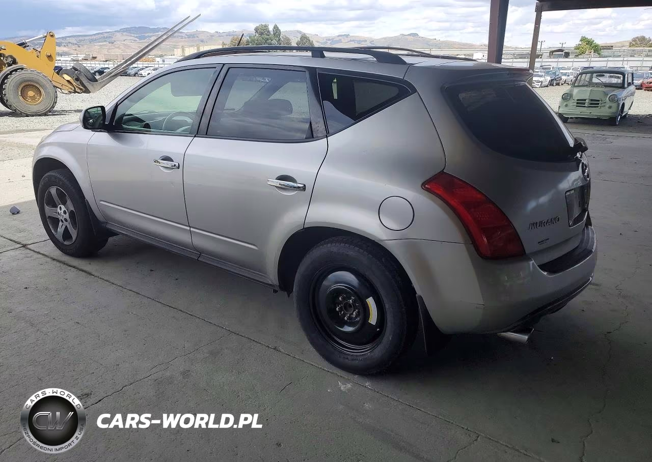 2004 Nissan Murano Sl VIN:JN8AZ08T04W217208 - 2
