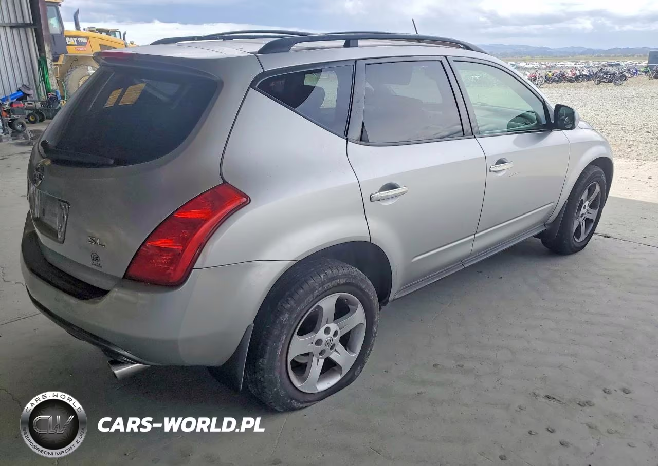 2004 Nissan Murano Sl VIN:JN8AZ08T04W217208 - 3