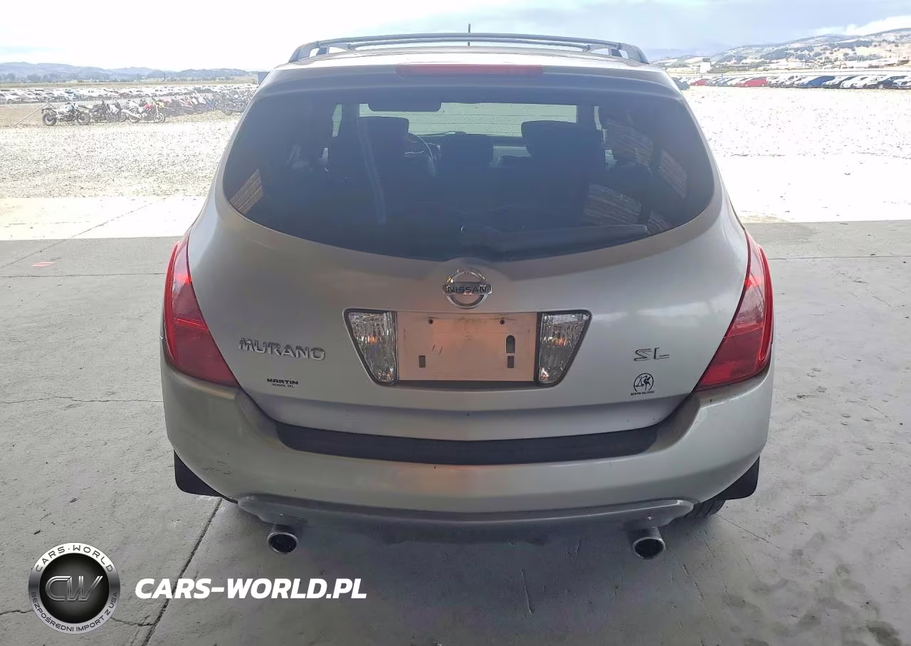 2004 Nissan Murano Sl VIN:JN8AZ08T04W217208 - 6