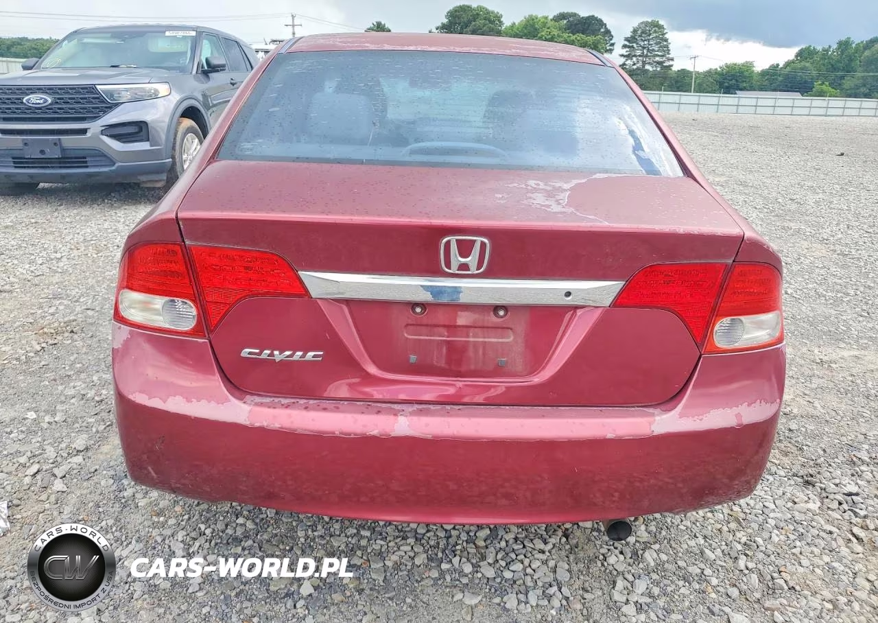 2009 Honda Civic Lx VIN:19XFA165X9E040722 - 6